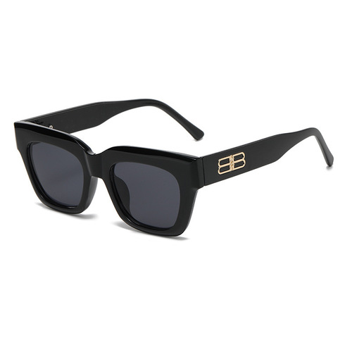  new fashion cross-border square American retro cat-eye sunglasses for women trendy ins internet celebrity fashionable sunglasses wholesale