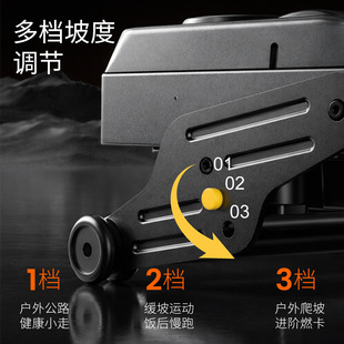 瑜步 (Cross-border trading), foldable stepper, sports equipment for gym, for running 3