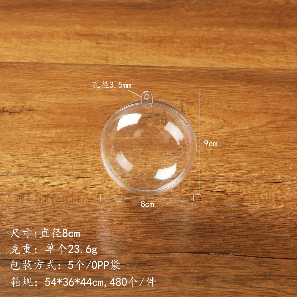 Transparent acrylic jewelry, pack