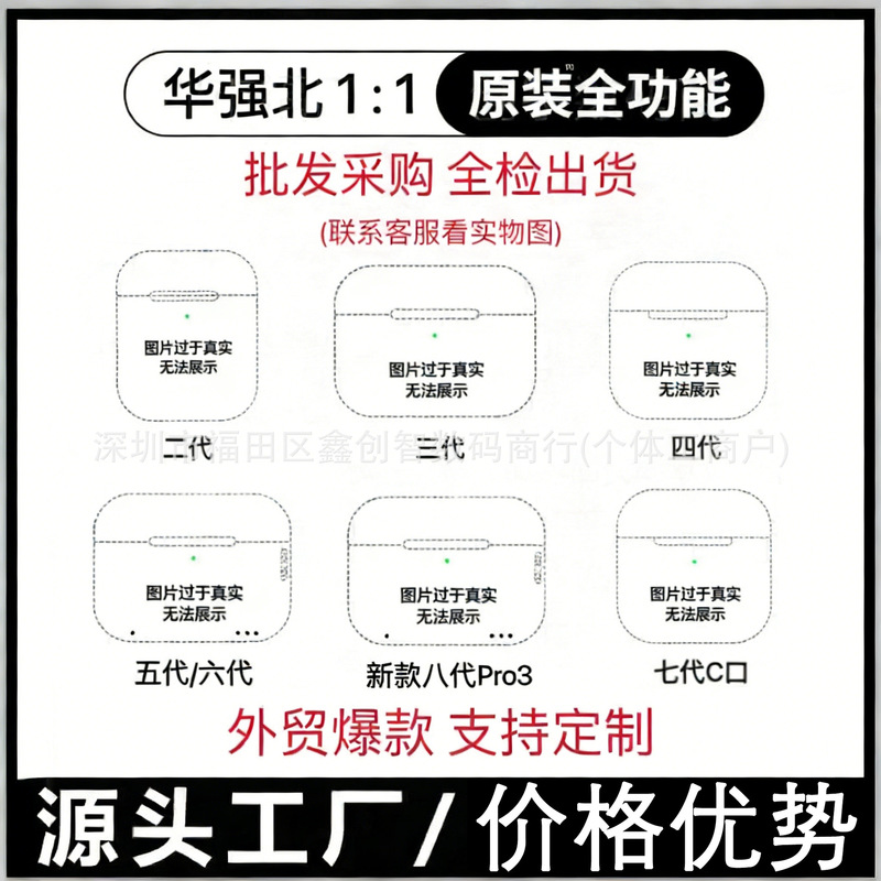 Huaqiangbei 1:1 New Model Pro3 Fourth, Fifth, Sixth, Seventh, and Eighth Generations Compatible with Apple Bluetooth Noise-Cancelling Headphones, Cross-Border Hot-Selling Item Huaqiangbei 1:1 New Model Pro3 Fourth, Fifth, Sixth, Seventh, and Eighth Generations Compatible with Apple Bluetooth Noise-Cancelling Headphones, Cross-Border Hot-Selling Item