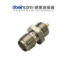厂家供应德索sma有线电视线连接头穿墙直式母头射频同轴连接器