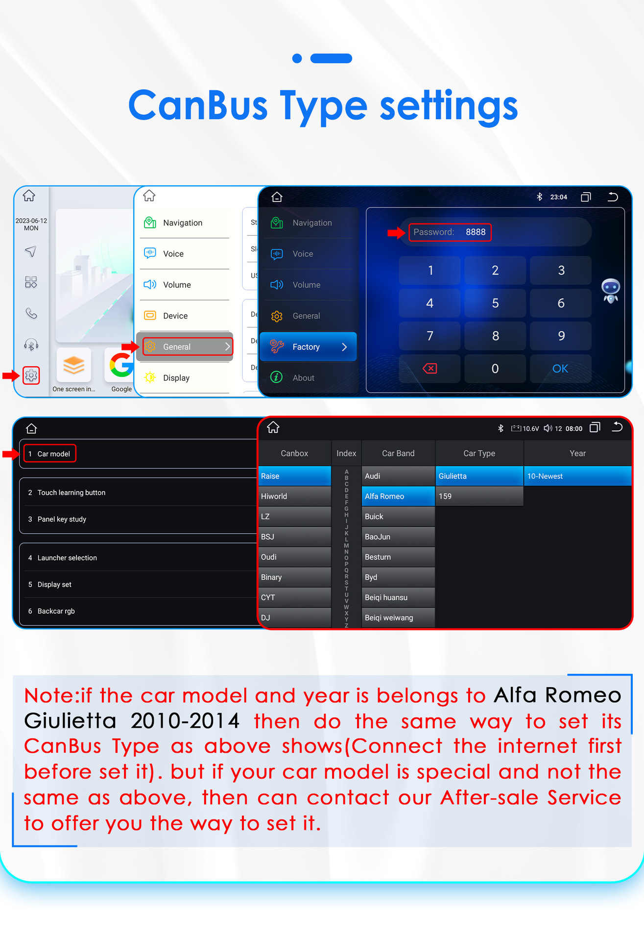 9 inch for 10-14 Alfa Romeo Giulietta video car Android smart navigator