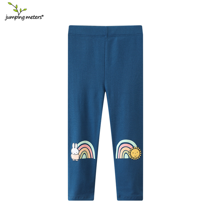 Primavera nuevo estilo europeo y americano marca ropa de los niños leggings sirena impreso niñas polainas distribución entrega