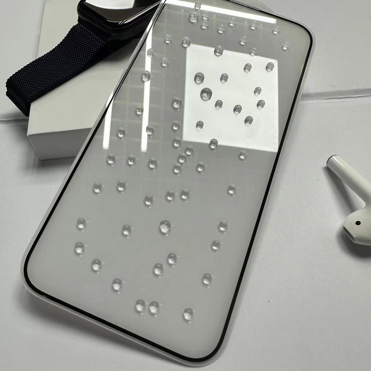 Aplicable a iPhone15 pantalla de seda 2.5D HD película templado protección iPhone15promax anti-Peeping película templada