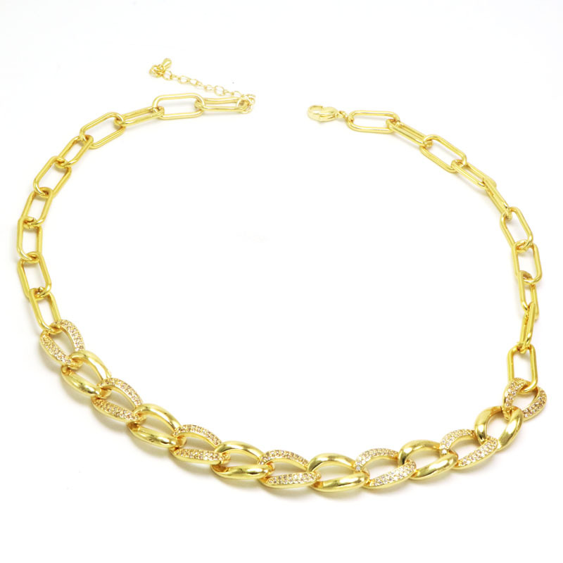 Copper 18K Gold Plated Inlay Infinity Heart Shape Smile Face Zircon Necklace display picture 6