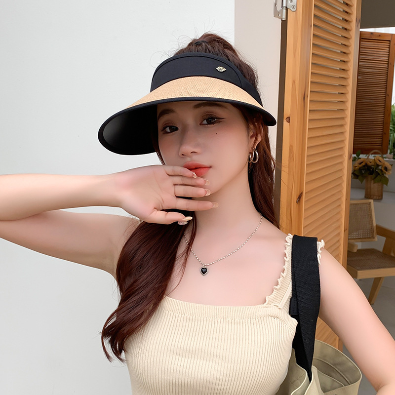 Women's Basic Solid Color Big Eaves Sun Hat display picture 1