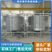 海鲜肉类冷冻机 水饺馄饨速冻塔 面包甜点食品车间冷却发酵螺旋塔