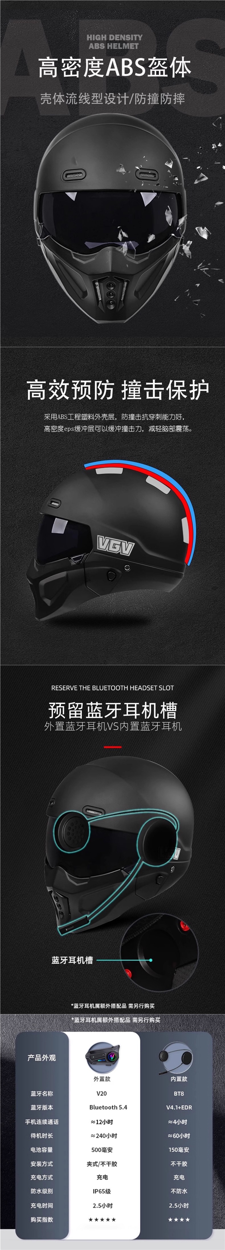 Motorcycle Scorpion Helmet Men and Women Universal Riding Cruiser Helmet