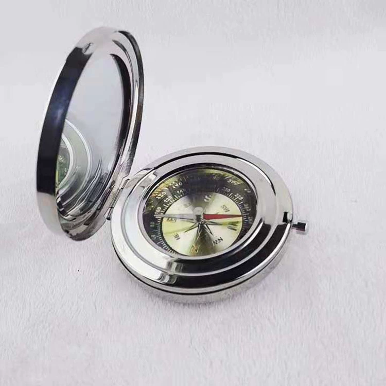 Откидная крышка компаса, товары для улицы, товары для отдыха, компас из нержавеющей стали, навигационный эксперимент, дропшиппинг