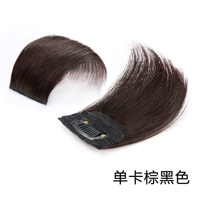 alto cráneo craneal aumentar la cantidad de artefactos espíritus dos lados almohadilla de cabello simulación mujer engrosamiento almohadilla de cabello raíz floja pieza de cabello parche de cabeza