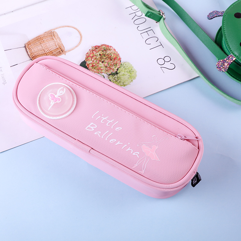 Fresh capacious school pencil case for students, training, Birthday gift 2