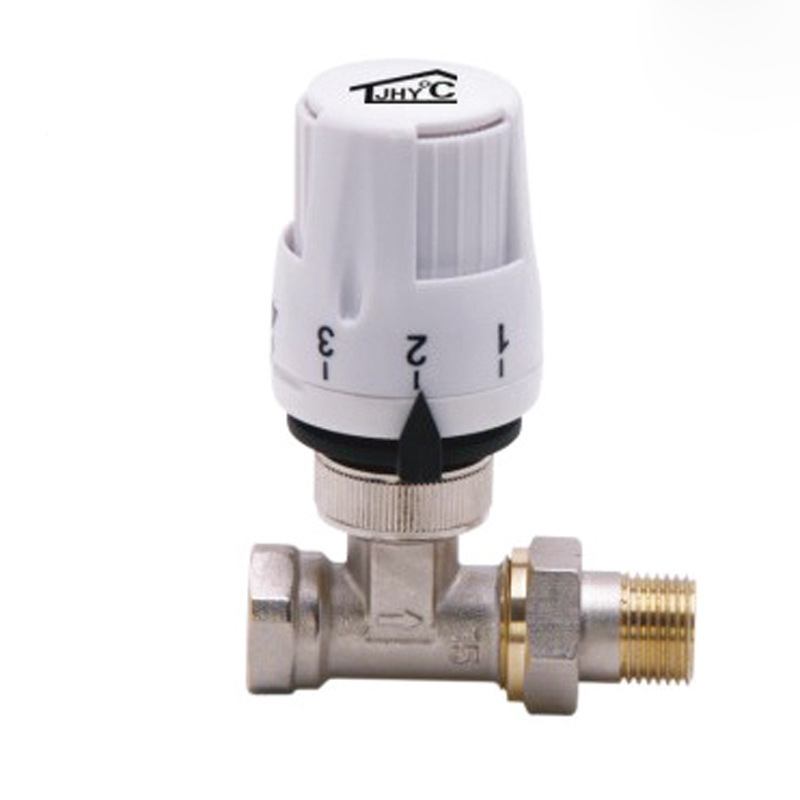 暖气温控阀 铜阀门铜三通调节阀暖气温控阀厂家直供