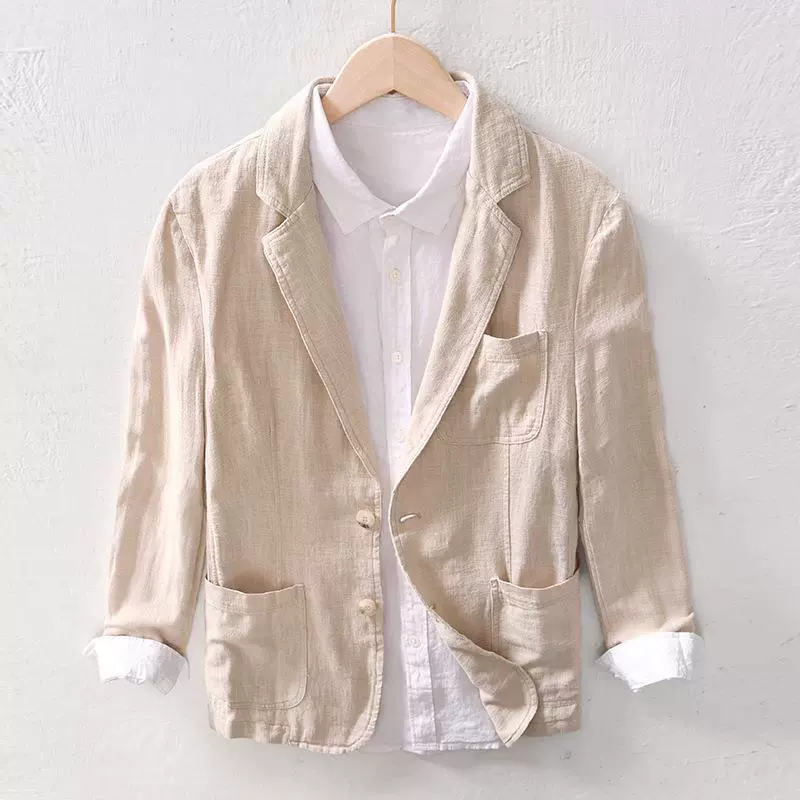 Retro classic suit jacket for leisure, plus size, loose fit