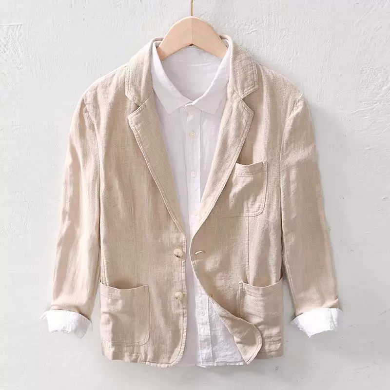 Retro classic suit jacket for leisure, plus size, loose fit