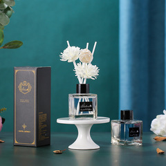 Small square bottle flameless air freshener long-lasting aromatherapy essential oil fragrance perfume incense sandalwood aromatherapy 50ml