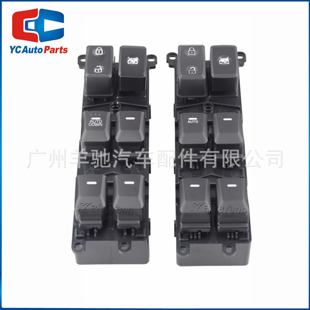Kia Forte üçün elektrik şüşə qaldırıcı açarı 93570-B5000