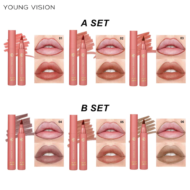 УЛЫБКА LIP balm молодёж, помада, набор, 3 цвета