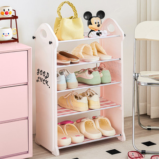 Dust-Proof Shoe Rack for Home Indoor Good-Looking Multi-Layer Rental Dormitory Small Narrow Shoe Cabinet Entrance Door Shoe Rack