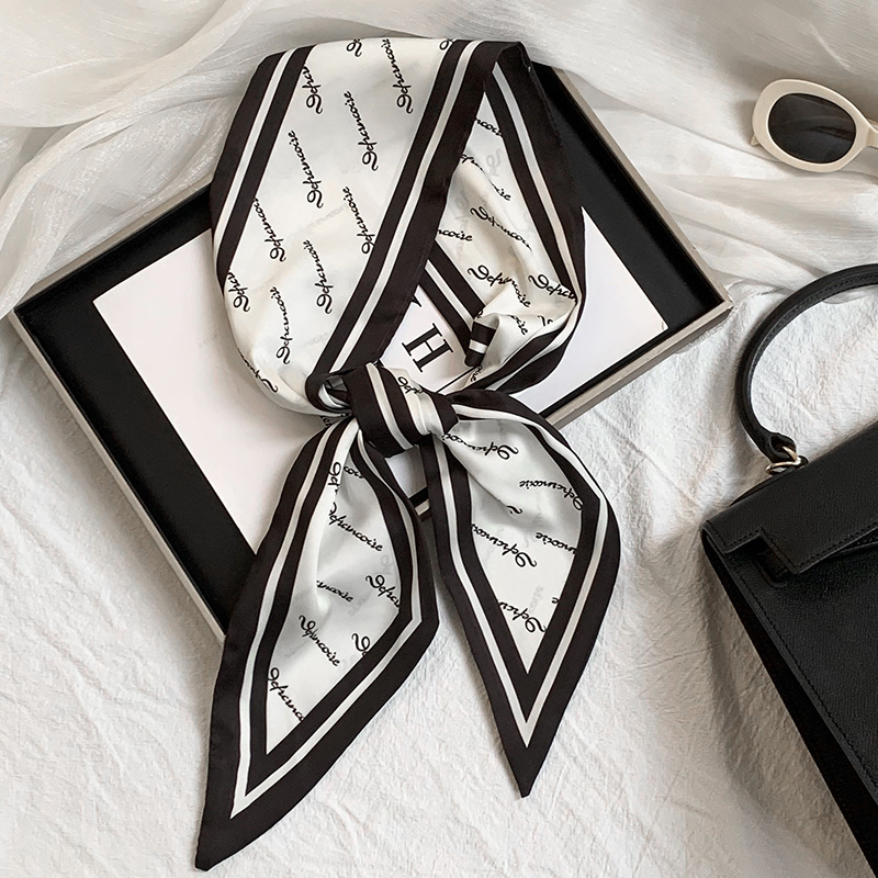 Alfabeto inglés con borde negro