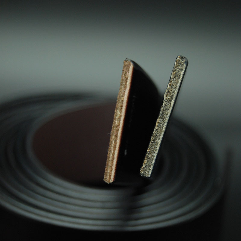 Factory Direct Belt Men's Flat Belt Leather Factory Cowhide Belt Men's Automatic Buckle Belt A Piece Of Hair details Picture