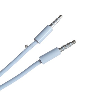 1 meter 3.5 plug AUX audio cable 4 3.5mm male to male car audio headset mobile phone recording bare copper wire