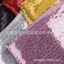 3厘直条多色亮片网纱饰品童装玩具服装辅料时装绣花面料现货供应