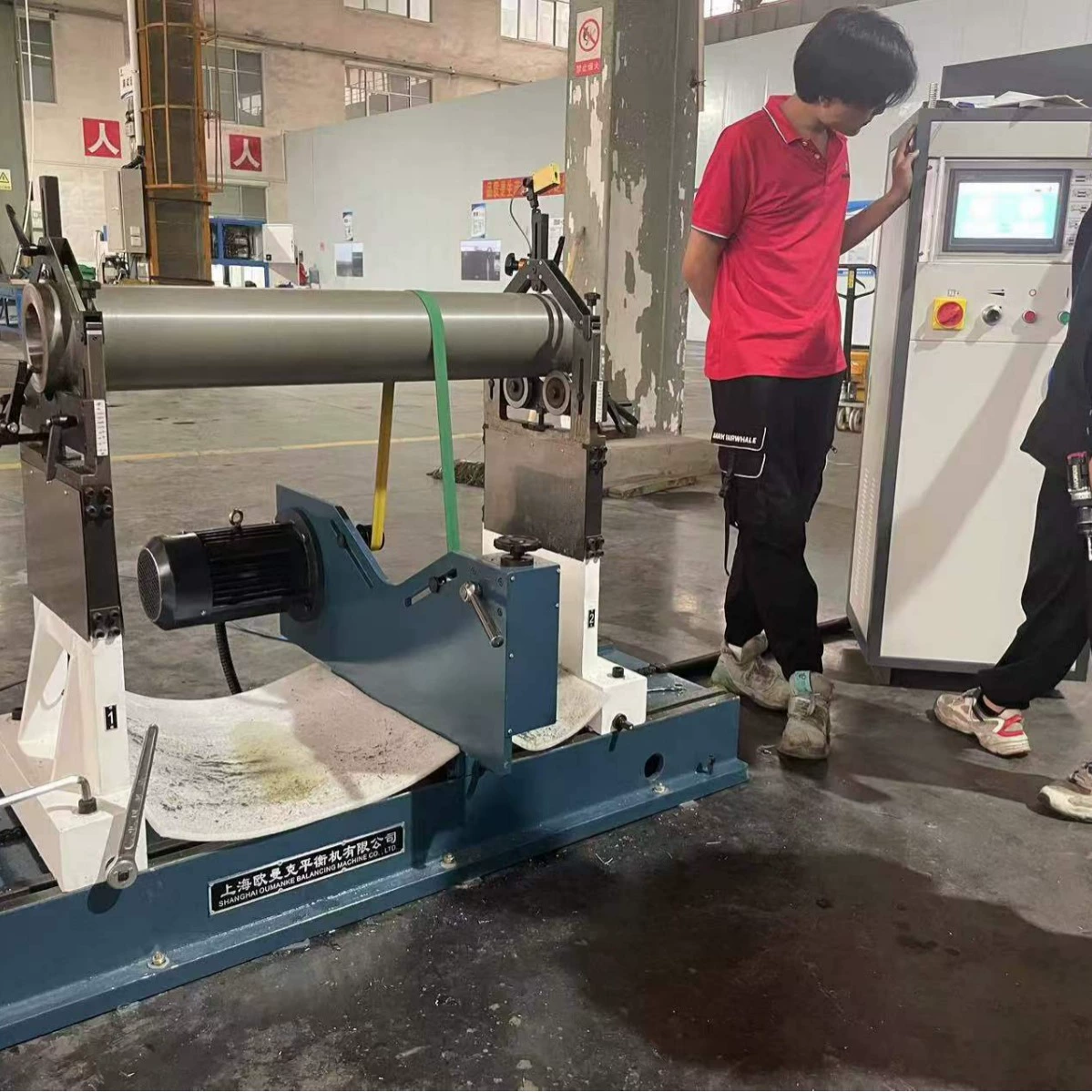 Силиконовый ролик роликовой балансировочный станок Поликристаллический кремниевый пластинчатый ролик ролик балансировочный станок