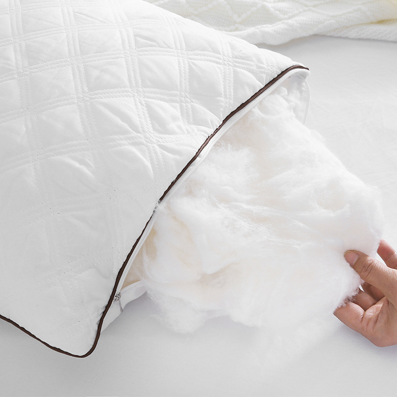 JI新疆天然棉花枕头枕芯儿童棉学生单双人枕头成人护颈棉花