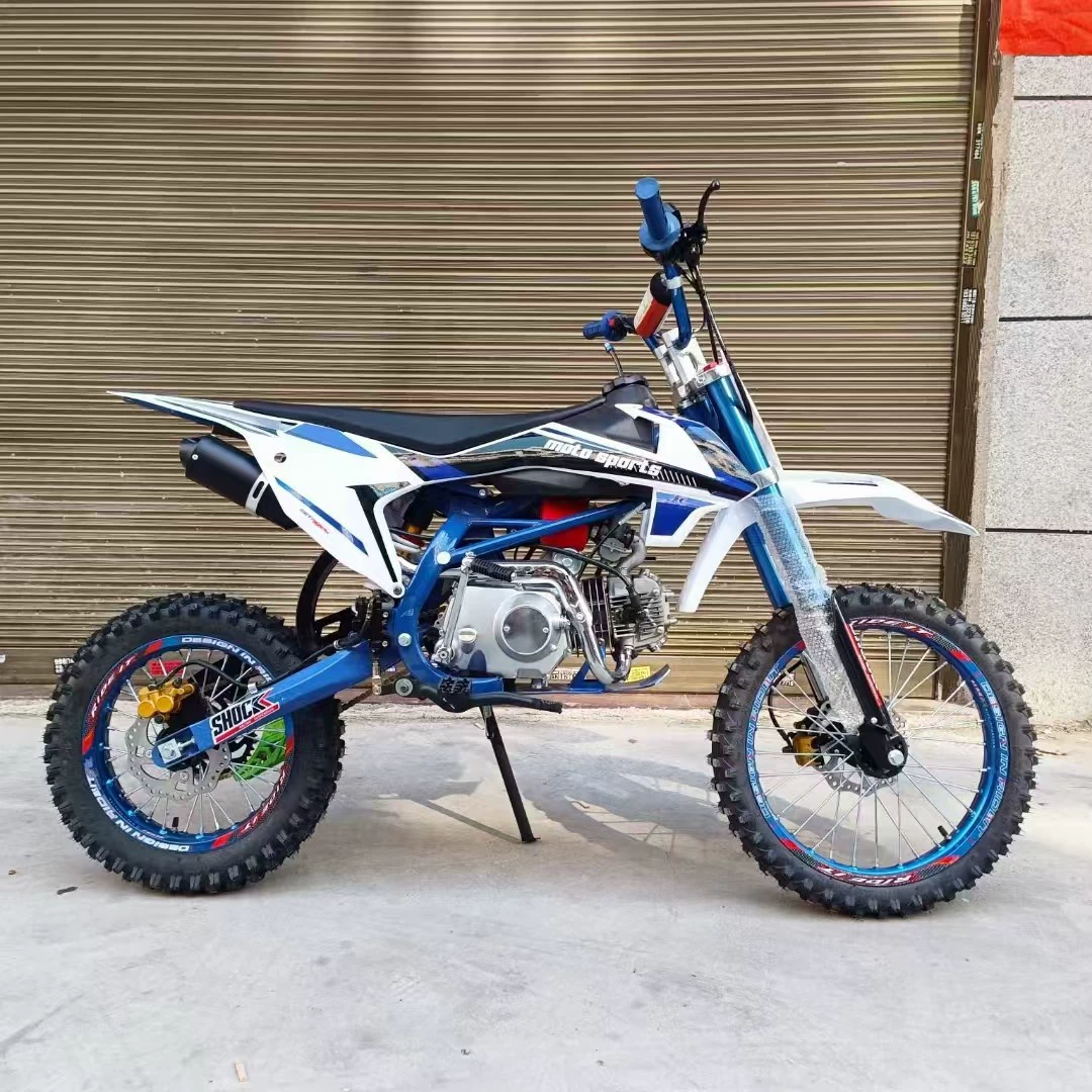 Мотовелосипед для бездорожья 125cc одноцилиндровый воздухозаборник, гидравлический дисковый тормоз, 1780×704×1200 мм