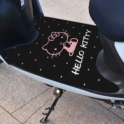 Avtomobil döşəmə paspasları – Foot Mats, Anti-Slip and Wear-Resistant Wire - zx-kitty-foot-pad-06-3060-silk-circle-small-self-cutting