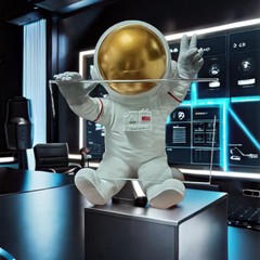 高精細印刷子供用フォトフレーム北欧宇宙飛行士宇宙飛行士テーブルハイエンド装飾品クリエイティブギフト