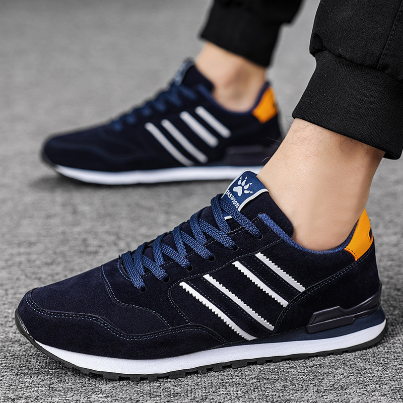 Zapatos de hombre zapatos deportivos moda versátil zapatos casuales resistentes al desgaste zapatos de carrera ligeros al aire libre zapatos transpirables zapatos de tamaño grande
