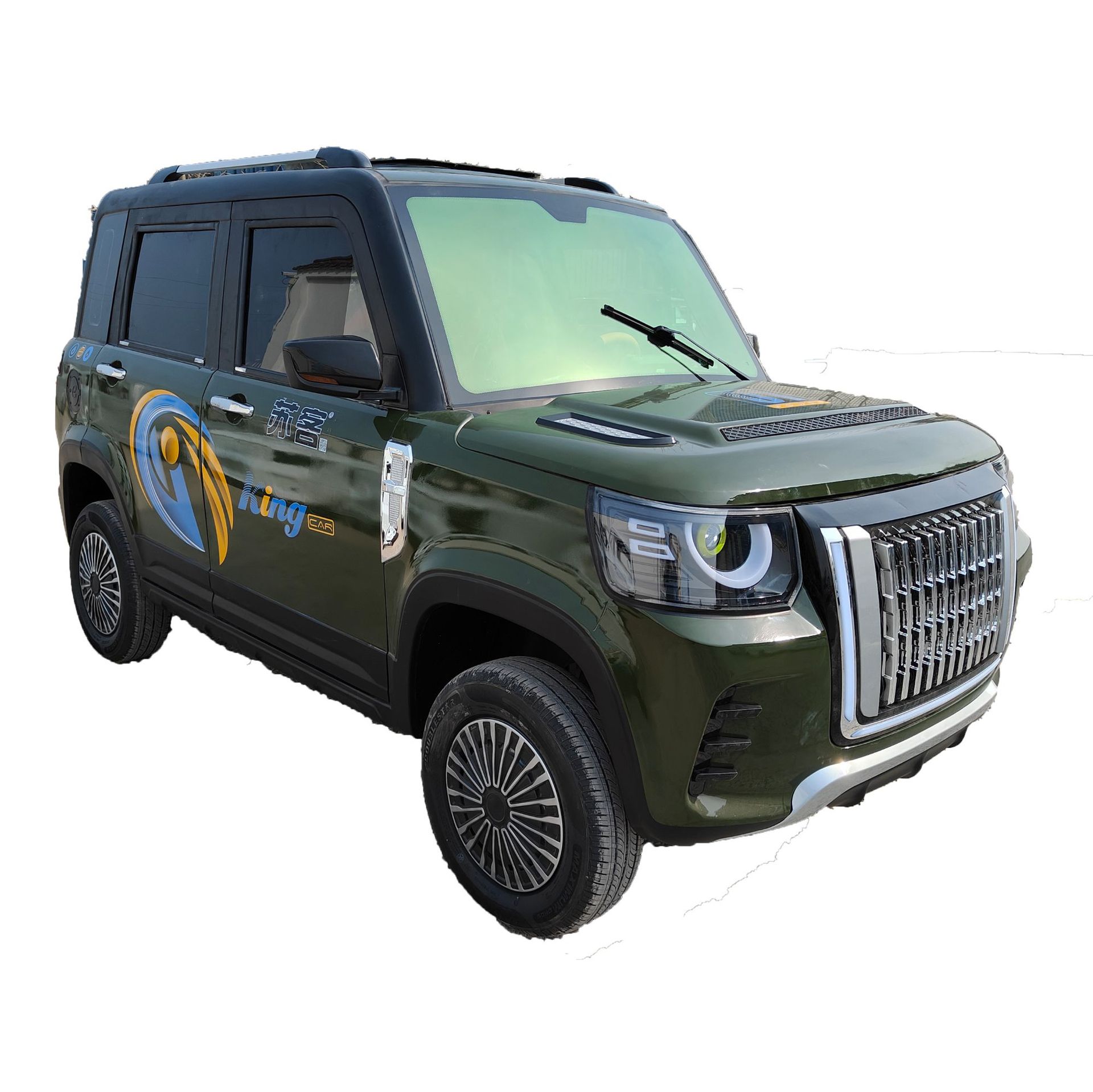 右舵外贸出口电动四轮车家用大功率客货油电两用电