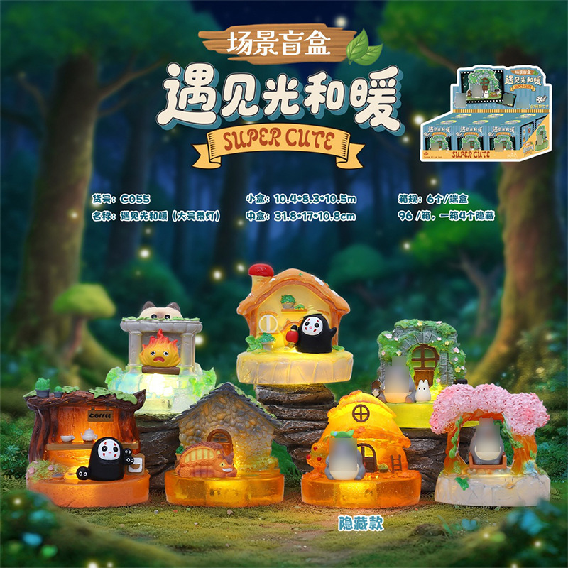 动漫同款周边手办幻境童话盲盒创意树脂工艺桌面摆件节日礼物批发|undefined