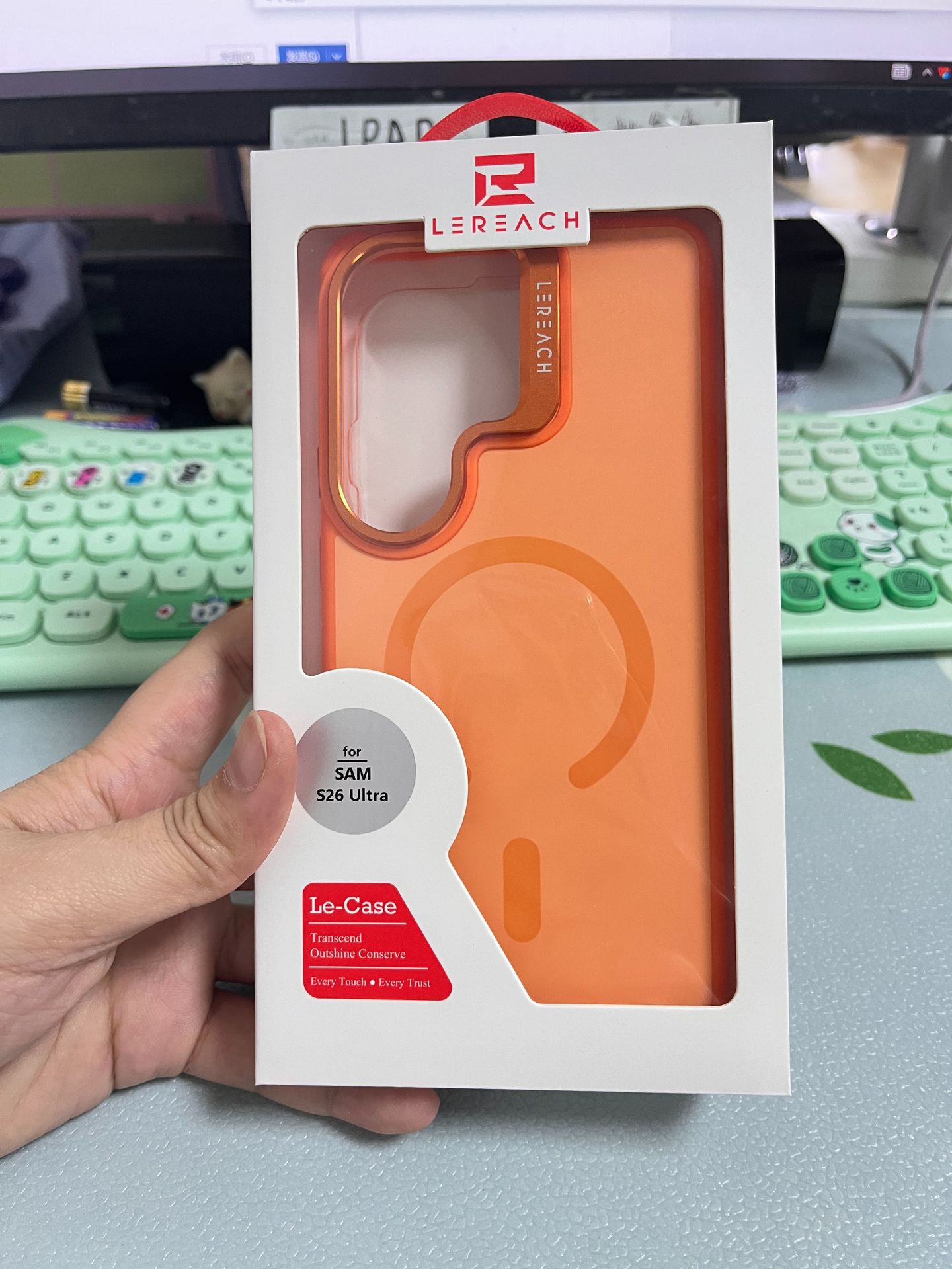 Ốp lưng Samsung S26 Ultra 5G trong suốt từ tính chống sốc có giá đỡ ẩn — Lạc Xán Series Samsung S26 Đen, Lạc Xán Series Samsung S26 Xanh, Lạc Xán Series Samsung S26 Cam, Lạc Xán Series Samsung S26 Plus Đen chi tiết 18