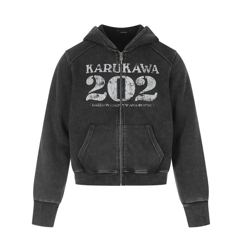 11KN American retro style cardigan hooded sweatshirt for men and women, distressed washed zipper digital print casual short jacket 11KN American retro style cardigan hooded sweatshirt for men and women, distressed washed zipper digital print casual short jacket
