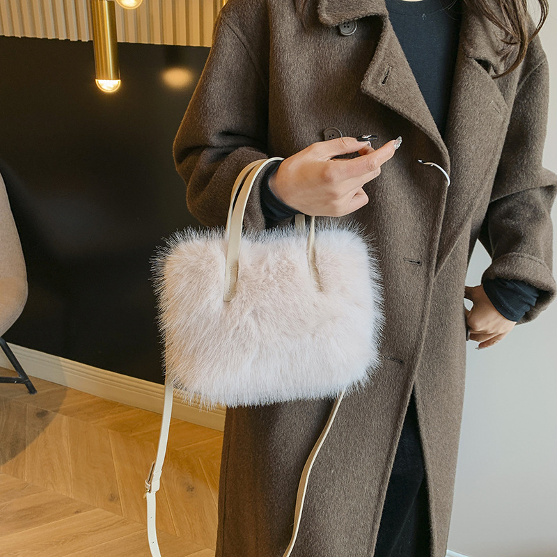 Demi-season shoulder bag