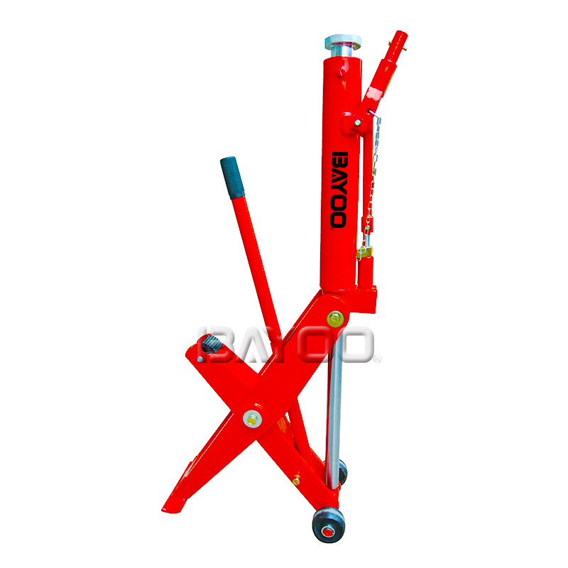 BAYOO/拜优A型拖车千斤顶 卡车薄型拖车千斤顶 棘轮千斤顶支撑架