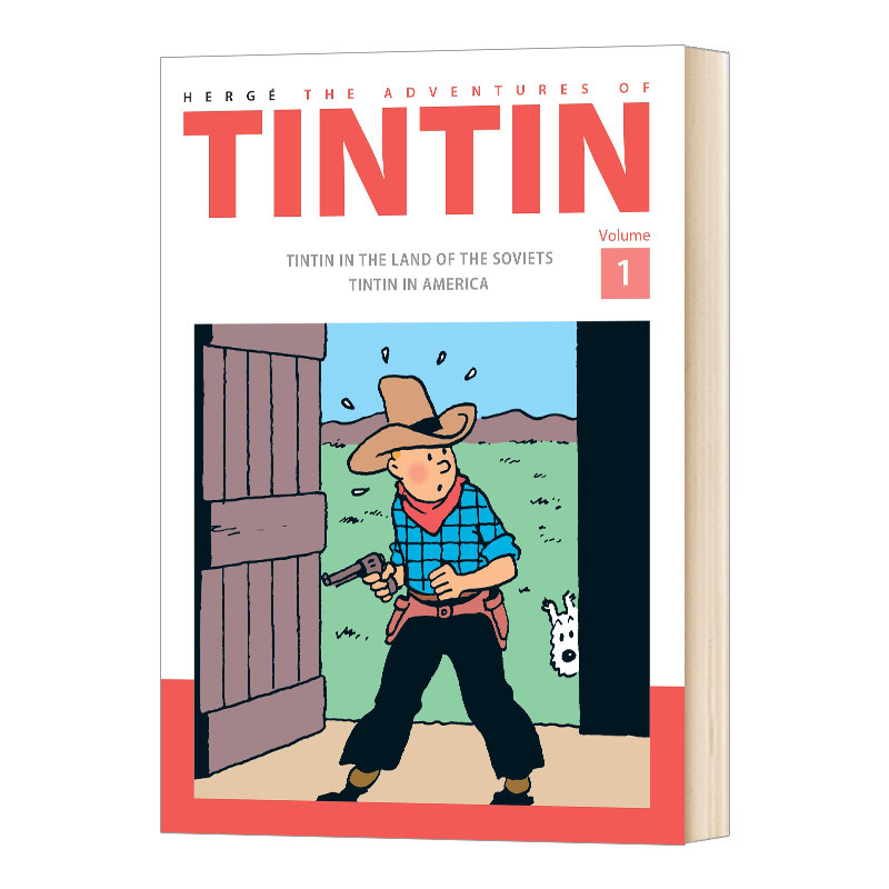 丁丁历险记卷一 英文原版 The Adventures of Tintin Volume 1 英文版 进口英语书籍