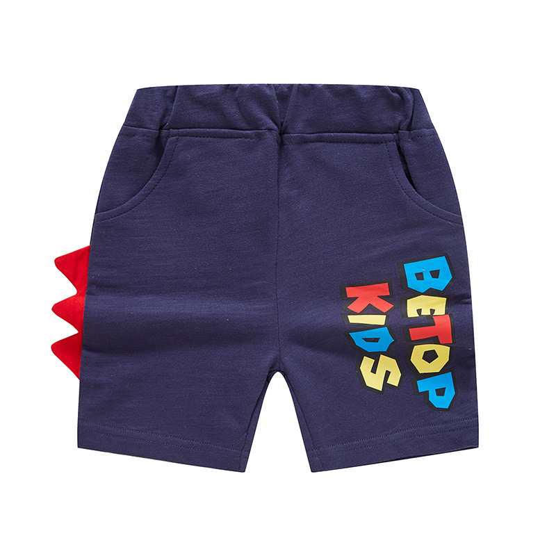 Pantalones cortos para niños verano estilo occidental pantalones casuales pantalones para niños bebé verano estilo coreano dibujos animados tiburón ropa para niños entrega image 31