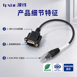 ����DB9���^�DRJ45�B�Ӿ� RS232 �����Dˮ���^�����D�Q����