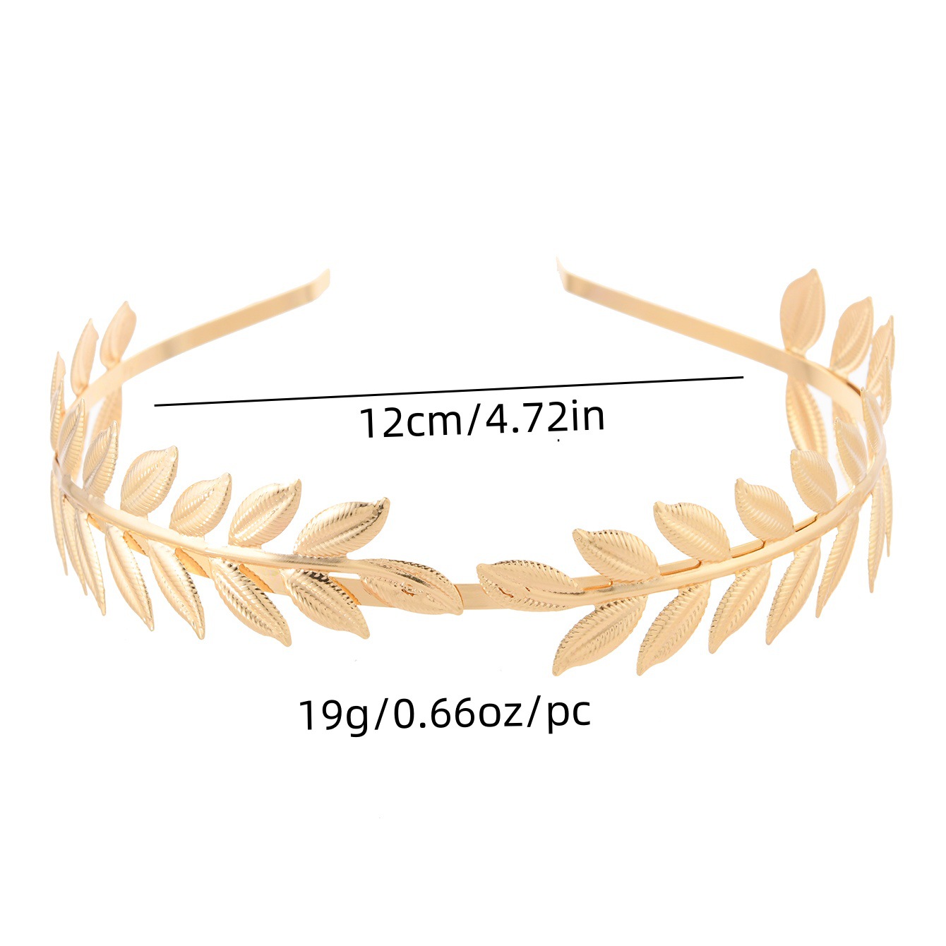 2025 Amazon venta caliente Europa y Estados Unidos corte de viento hojas de metal cabello bandas de cabello bandas de cabello al por mayor