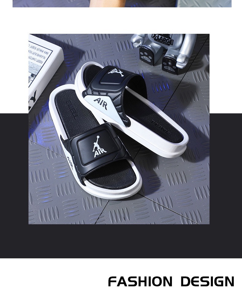 Herren-Slipper, strapazierfähig, dicke Sohle, bequem, leicht, rutschfest, stylische Sandalen mit einem Riemen_voghion.com
