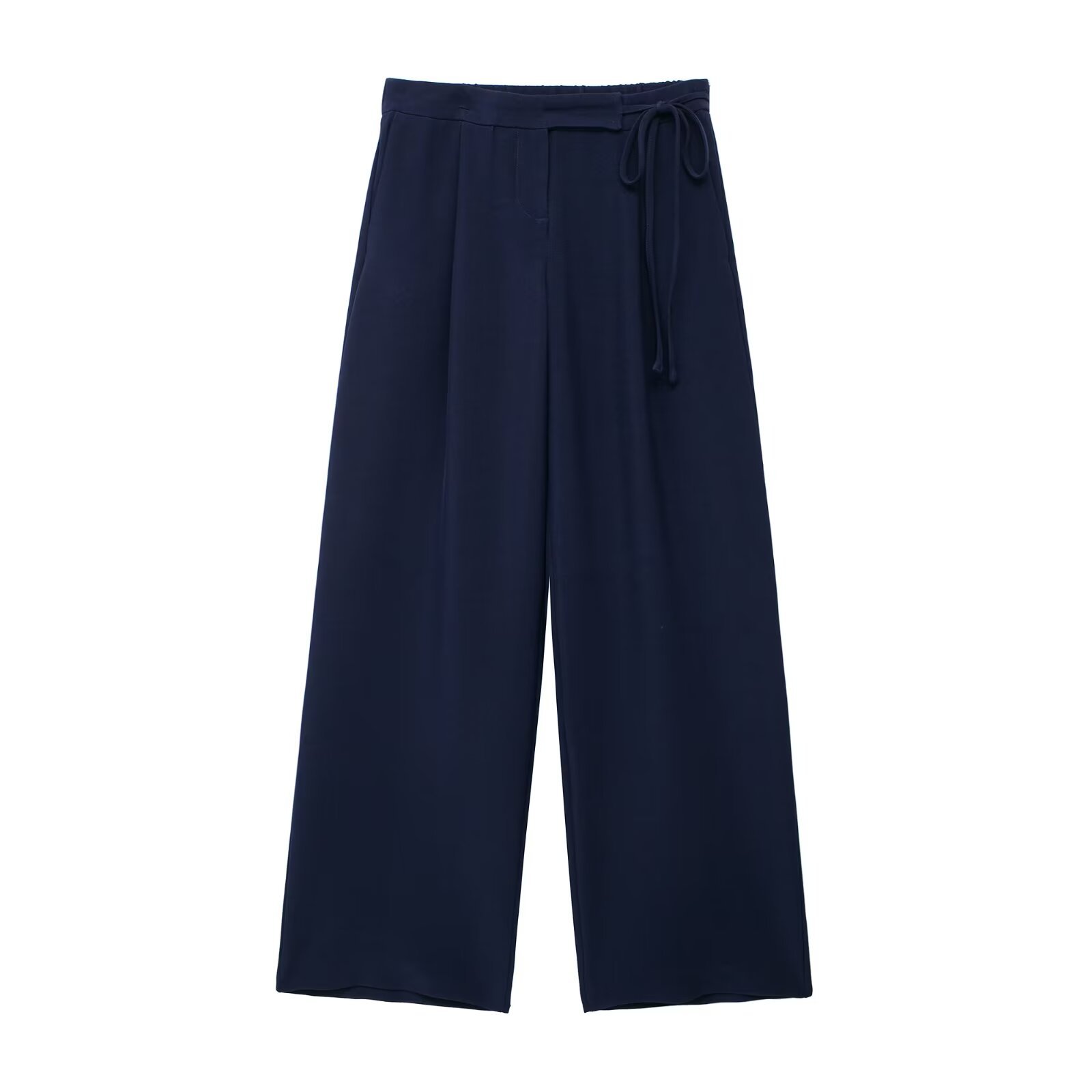 ZR women's 2024 new flip cover decoration short pilot jacket+lace up pants set_voghion.com