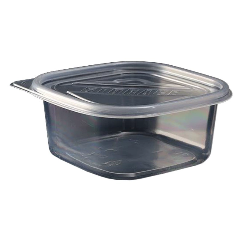 1200 мл одноразовые на вынос фаст-фуд упаковка коробка для торта лазанья полипропиленовая пластиковая герметичная блистерная коробка для консервации пищевых продуктов