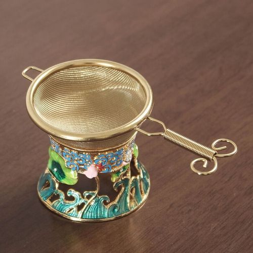 Stainless steel filter tea filter tea set tea filter Kungfu tea leaker tea filter creative tea filter tea ceremony accessories