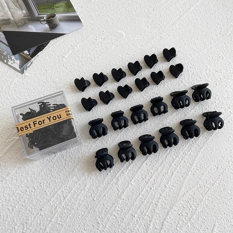 Mini pinza de cabello de tamaño pequeño, pinza de cabello de princesa, pinza de cabello de frente, pinza de cabello lateral, pinza de cabello