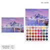 Matte multicoloured nail sequins, eyeshadow palette, makeup primer, suitable for import, 40 colors