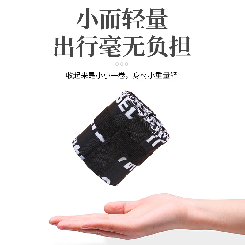 新しいレター折りたたみショッピングバッグスーパーマーケットポータブル収納袋マルチカラーオックスフォード布大容量折りたたみバッグ