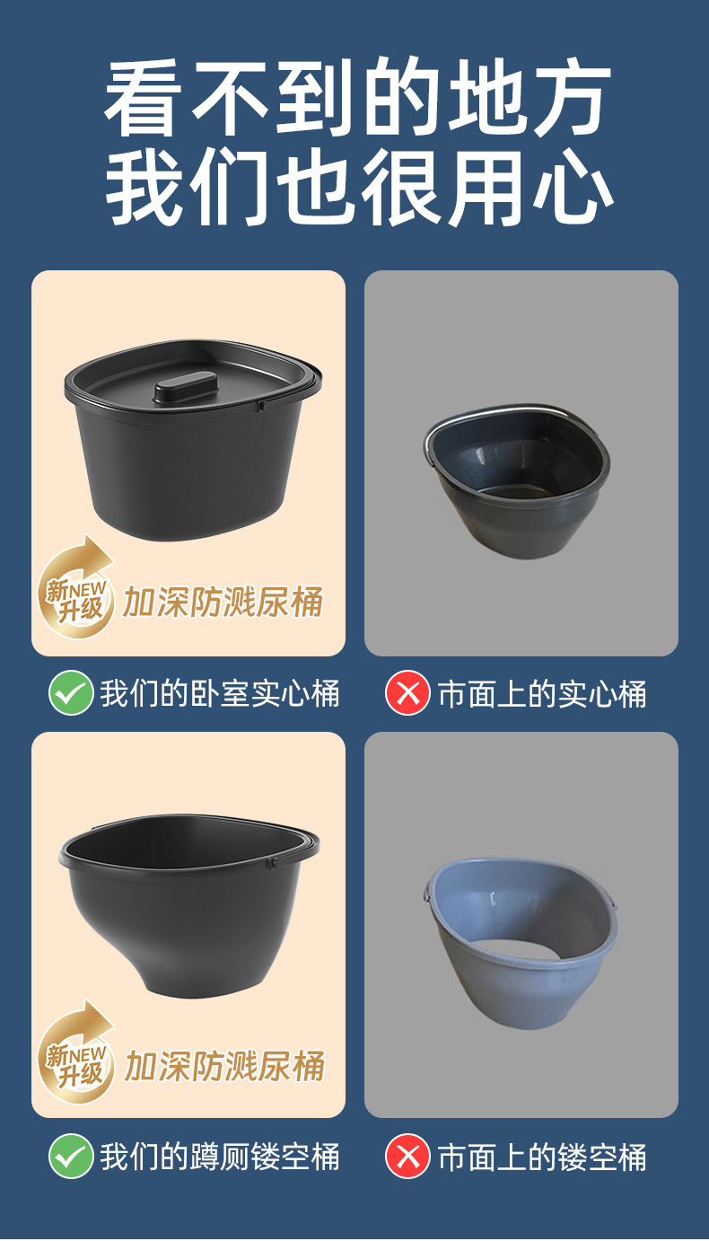 Cross-Border New Model Folding Toilet Car-Mounted Emergency Camping Toilet Stool Adult Portable Anti-Odor Outdoor Rv Toilet